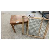 WOOD TABLE, FAKE DRAWER, 22 x 22, 22 TALL,, BABY