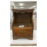 NIGHT STAND WITH DRAWER, 17 WIDE, 15 DEEP, 26 TALL