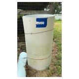 WHITE STEEL COIL, 4 FEET WIDE, APPROXIMATELY 50