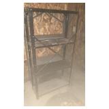 2 METAL SHELVING UNITS, 12 x 30, 60 TALL