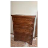 5 DRAWER CHEST OF DRAWERS, 19 x 36, 50 TALL,