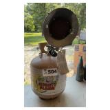 PROPANE HEATER WITH TANK