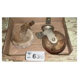 2 CASTER WHEELS, 6 INCH