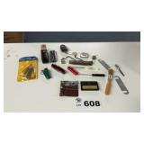 POCKET KNIVES, ALLEN SET, PADLOCKS, NEVCO