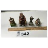 EMMETT KELLY FIGURINES, RIND HOLDERS