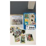 MIXED BASEBALL, FOOTBALL CARDS