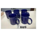 COBALT BLUE COFFEE CUPS