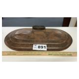 STEEL KETTLE LID, 12 x 24