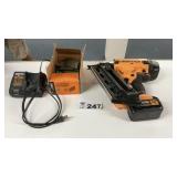 BOSTITCH 20 VOLT FRAMING NAILER, BATTERY, CHARGER