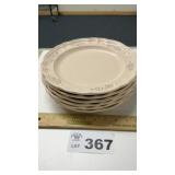 6 PFALTZGRAFF DINNER PLATES