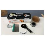 FABERWARE FOOD SLICER, TIMER, THERMOMETER, SCRAPER