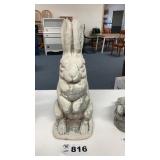 CONCRETE RABBIT, 18 INCHES TALL