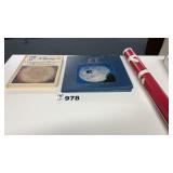 DISNEY BOOK, E.T.BOOK WITH LP RECORD, E.T. POSTER