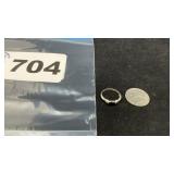 SILVER RING, 925