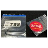 COCA-COLA PATCH, 3 INCH