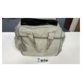 BOWLING BAG, BALL, SHOES,  UNKNOWN SHOE SIZE
