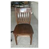 WOOD OFFICE CHAIR