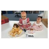 SITTING BABIES, TALLEST 10 INCH