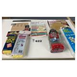 SANDPAPER, STEEL WOOL, MOP REFILLS