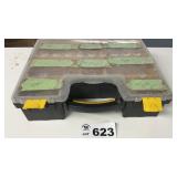 PLASTIC ORGANIZER, SOME CONTENTS
