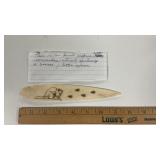 WALRUS LETTER OPENER
