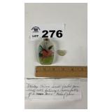 CHINESE PAINTED GLASS SNUFF BOTTLE