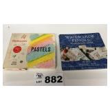 WATERCOLOR PENCILS, PASTEL STICKS