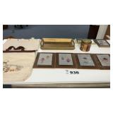 PICTURESS, WOOD TRAY, CANVAS BAG