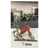 CAST IRON POST TOPPER, 12 INCHES TALL