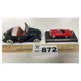 2 MODEL CARS