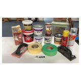GROUT, PLASTER, DRY WALL TAPE, OTHER