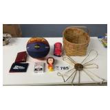 BASKET, BASKETBALL, PLAYING CARDS, OTHER