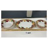PIER 1 PLATTER,BOWLS