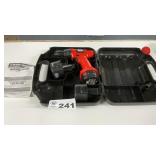 BLACK AND DECKER FIRESTORM 9.6 VOLT DRILL,