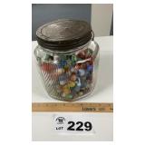 JAR FULL MARBLES