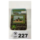1996 ERTL COLLECTORS CARDS, JOHN DEERE, UNOPENED