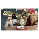 BOX FULL CHRISTMAS ITEMS