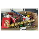 BOX FULL CHRISTMAS ITEMS