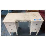 VINTAGE DRESSER, 18 x 40; 28 TALL, WITH BENCH,