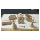 PFALTZGRAFF NAPKIN HOLED, S & P SHAKERS, BUTTER