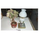 TABL LAMP, TINS, DECOR