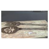 METAL KITCHEN DECOR, 50 INCHES LONG