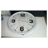 BATTERY OPERATED CLOCK, 30 INCHES DIAMETER