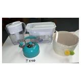 BRITA CONTAINERS, TEA KETTLE, OTHER