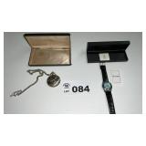 POCKET WATCH, WRIST WATCH