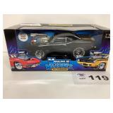 1:18 SCALE - MUSCLE MACHINES 69 CAMARO - TOO HOT