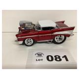 1:18 SCALE MUSCLE MACHINES 57 CHEVY - TOO COOL -