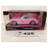 1:24 SCALE JADA PINK SLIPS 57 CHEVY CORVETTE