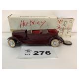 HUBLEY CONVERTIBLE CAR - BOX IS NOT ORIGINAL