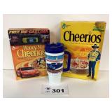 NASCAR CHEERIOS AND TUMBLER